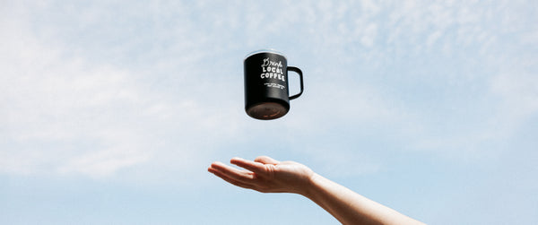 LCR 12oz black tumbler