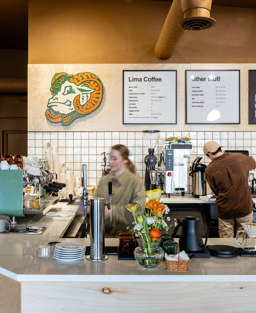 Lima Coffee Roasters packaging