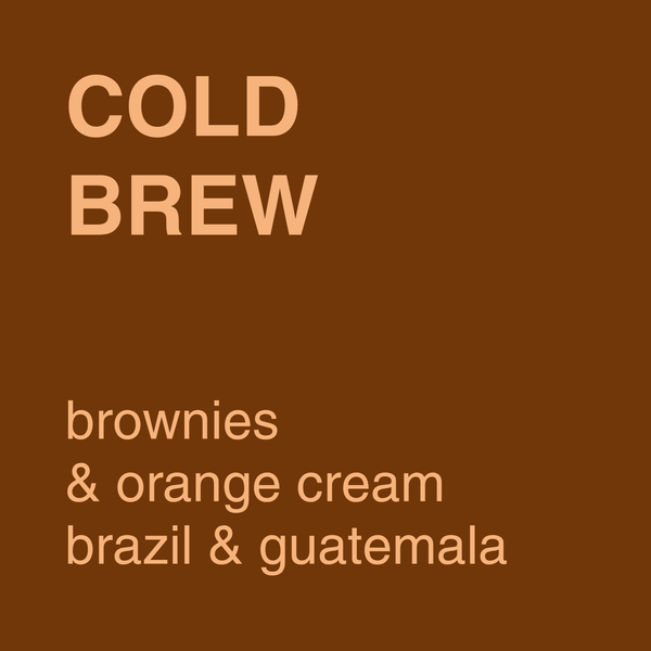 Cold Brew Beans