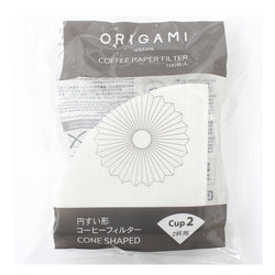 ORIGINAL ORIGAMI CONICAL PAPER FILTER FOR SMALL DRIPPER
