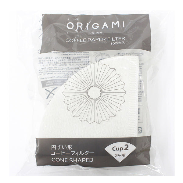 ORIGINAL ORIGAMI CONICAL PAPER FILTER FOR SMALL DRIPPER